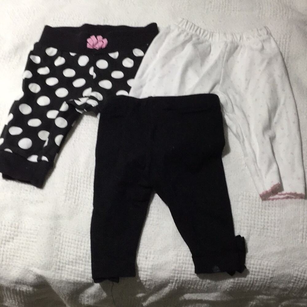 Newborn pants bundle of euc 3 pair